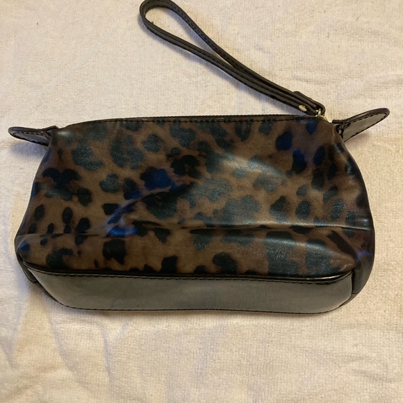 Women’s cosmetic bag Annie Klein 2 pockets inside Handles on both sides New - Picture 3 of 8